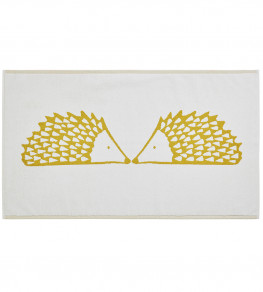 Spike Bath Mat, Mustard Mustard