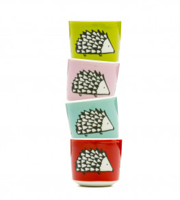 Spike Egg Cup Set of 4, Multi Multi