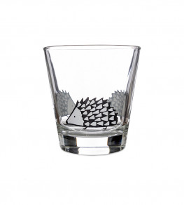 Spike Glass Tumbler, Grey Grey