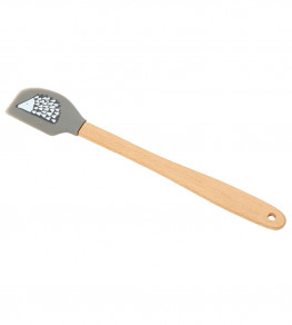 Spike Mini Silicone Spatula, Grey Grey