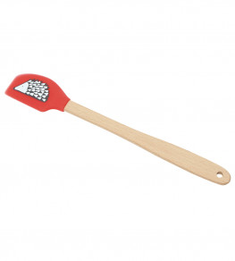 Spike Mini Silicone Spatula, Red Red