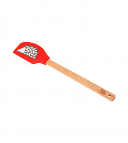 Spike Silicone Spatula, Red Red