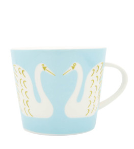 Swim Swam Swan Mug, Sky Sky