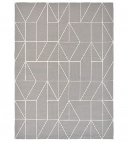 Viso Outdoor Rug - Steel Steel