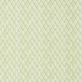 Triangle Trellis Wallpaper - Kelly Green Kelly Green