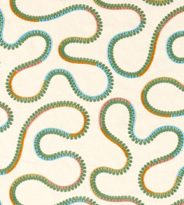 Bimble Embroidery Fabric - Meadow Meadow