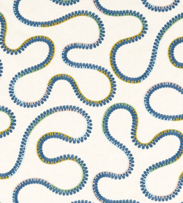 Bimble Embroidery Fabric - Twilight Twilight