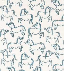 Canter Print Fabric - Ink Ink