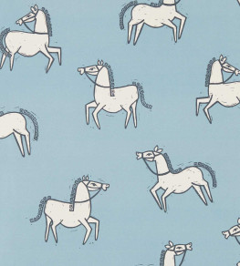 Canter Wallpaper - Denim Denim