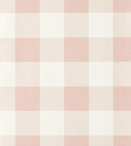 Central Check Wallpaper - Blush Blush