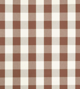 Central Check Fabric - Chocolate Chocolate Central Check Fabric - Chocolate Chocolate