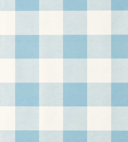 Central Check Wallpaper - Cornflower Cornflower