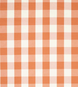 Central Check Fabric - Tangerine Tangerine Central Check Fabric - Tangerine Tangerine
