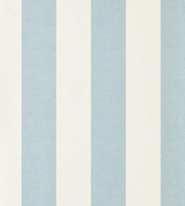 Central Stripe Wallpaper - Cornflower Cornflower