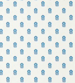 Ditsy Daisy Wallpaper - Denim Denim