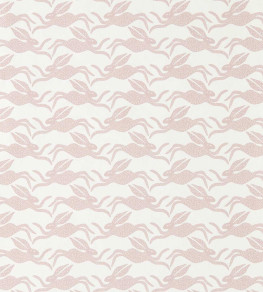Hares Wallpaper - Lilac Lilac