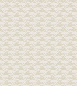 Hares Fabric - Pebble Pebble Hares Fabric - Pebble Pebble