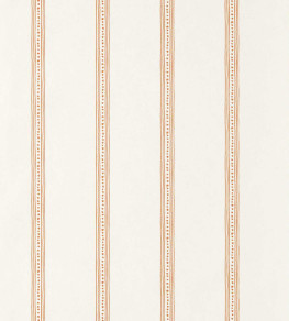 Harvest Stripe Wallpaper - Tangerine Tangerine