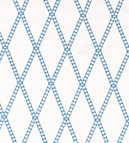 Hayloft Embroidery Fabric - Denim Denim