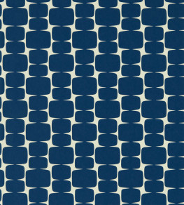 Little Lohko Wallpaper - Indigo / Jasmine Indigo / Jasmine