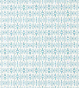 Owl & Butterfly Wallpaper - Denim Denim