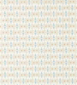 Owl & Butterfly Wallpaper - Pebble/Coast Blue Pebble/Coast Blue