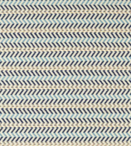 Pomona Zigzag Fabric - Indigo/Coast Blue Indigo/Coast Blue Pomona Zigzag Fabric - Indigo/Coast Blue Indigo/Coast Blue