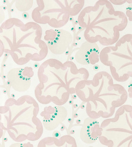 Poppy Pod Wallpaper - Lilac Lilac