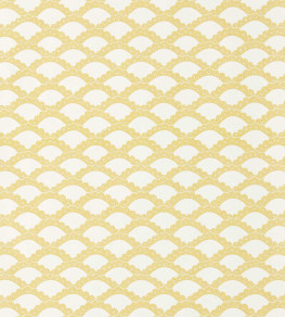 Scallop Frill Wallpaper - Buttercup Buttercup