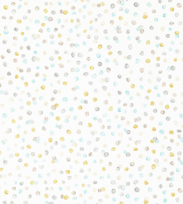 Lots Of Dots Wallpaper - Hemp / Biscuit / Maize Hemp / Biscuit / Maize