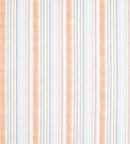 Noki Fabric - Satsuma / Sky / Pebble Satsuma / Sky / Pebble