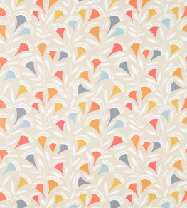 Noukku Fabric - Watermelon / Tangerine / Slate Watermelon / Tangerine / Slate
