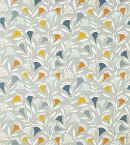 Noukku Fabric - Dandelion / Butterscotch / Charcoal Dandelion / Butterscotch / Charcoal