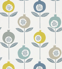 Pepino Wallpaper - Limeade / Hemp / Glacier Limeade / Hemp / Glacier