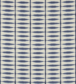 Shibori Fabric - Indigo / Linen Indigo / Linen