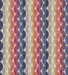 Yoki Fabric - Fig / Amber / Indigo Fig / Amber / Indigo