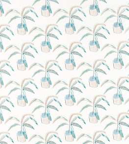 Crassula Fabric - Marine / Tangerine / Mint Marine / Tangerine / Mint