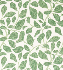 Sweet Bay Print Fabric - Forest Forest