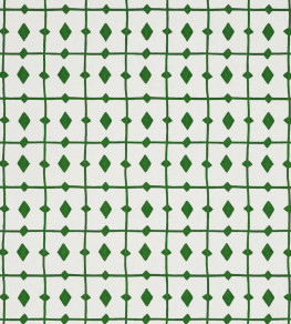Tiles Fabric - Kelly Green Kelly Green Tiles Fabric - Kelly Green Kelly Green
