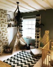 Jungle themed room